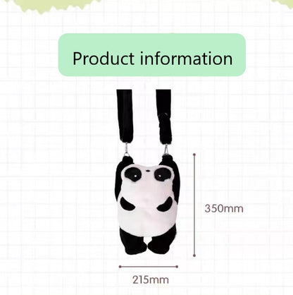 Panda Bag, Panda Crossbody Bag in Plush with PandaRoll IP