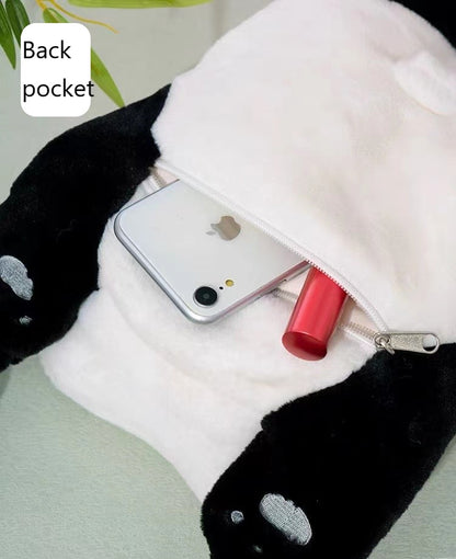 Panda Bag, Sac Bandoulière Panda en Peluche avec PandaRoll IP