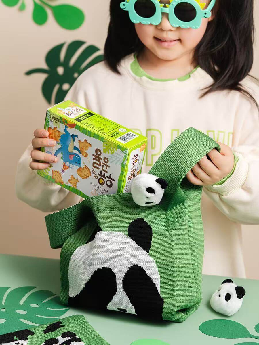 Bolso De Oso Panda, Bolsos Tejidos A Crochet En 3 Estilos