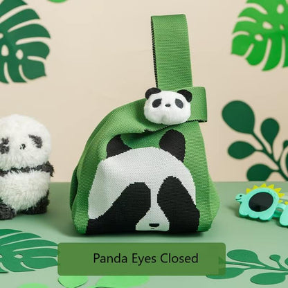 Bolso De Oso Panda, Bolsos Tejidos A Crochet En 3 Estilos