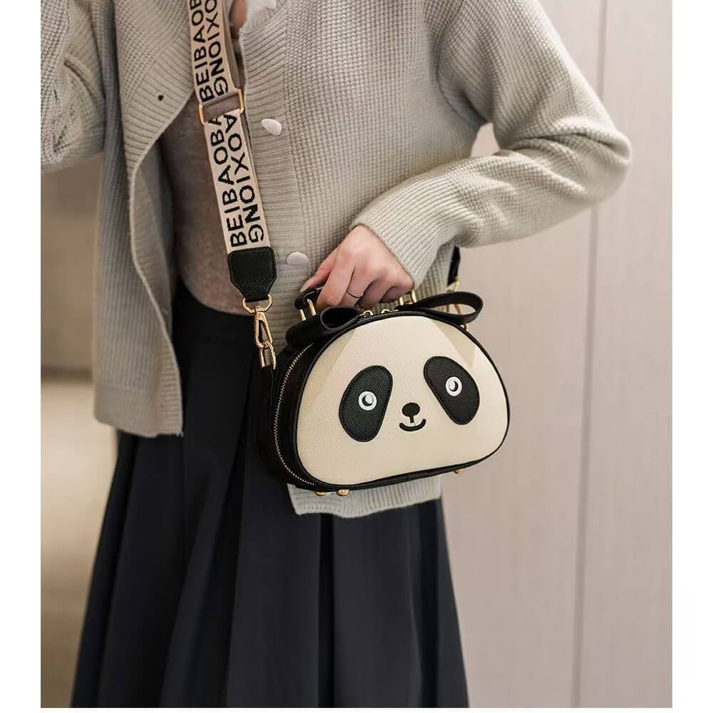 Sac Panda Eyes, sac à main Panda en 2 styles