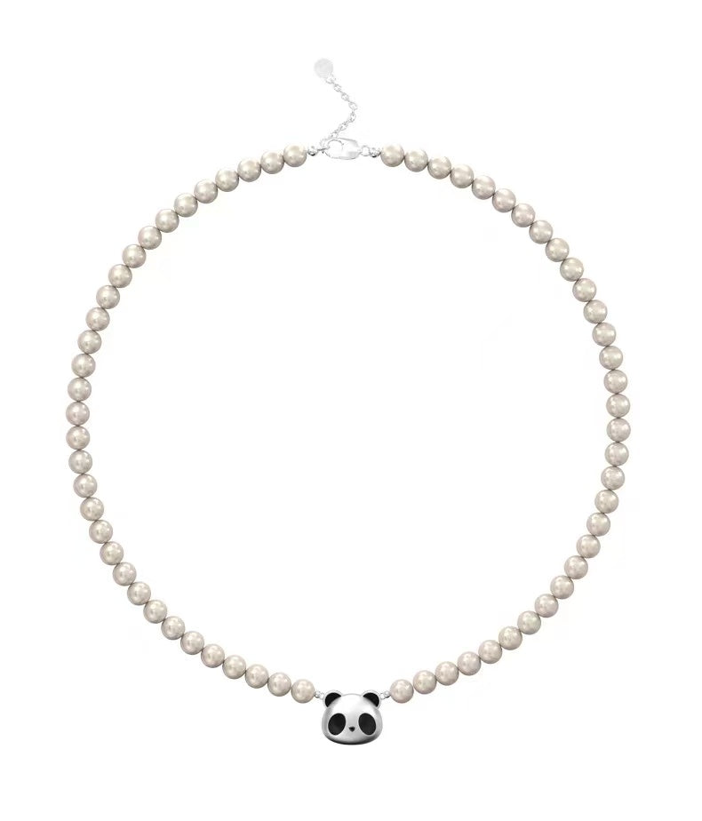 Cute & Elegant Panda Pearl Necklace