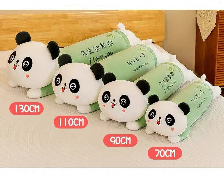Almohada de Oso Panda, con Cabeza Grande, en 2 Colores, Regalo para Parejas