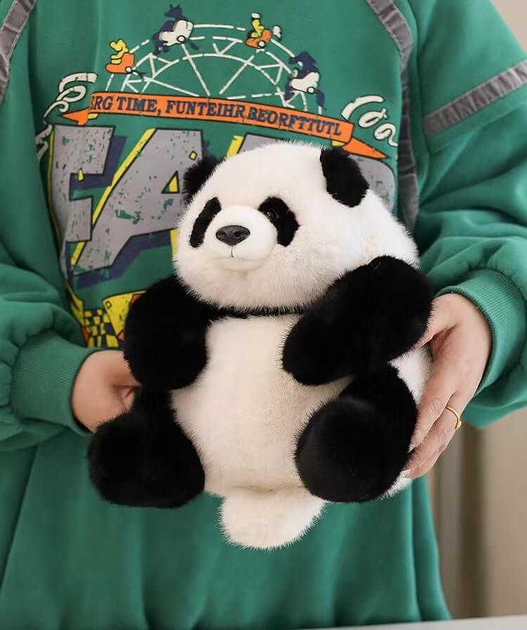 Muñeco panda Hehua, peluche panda de primera calidad en 3 tamaños