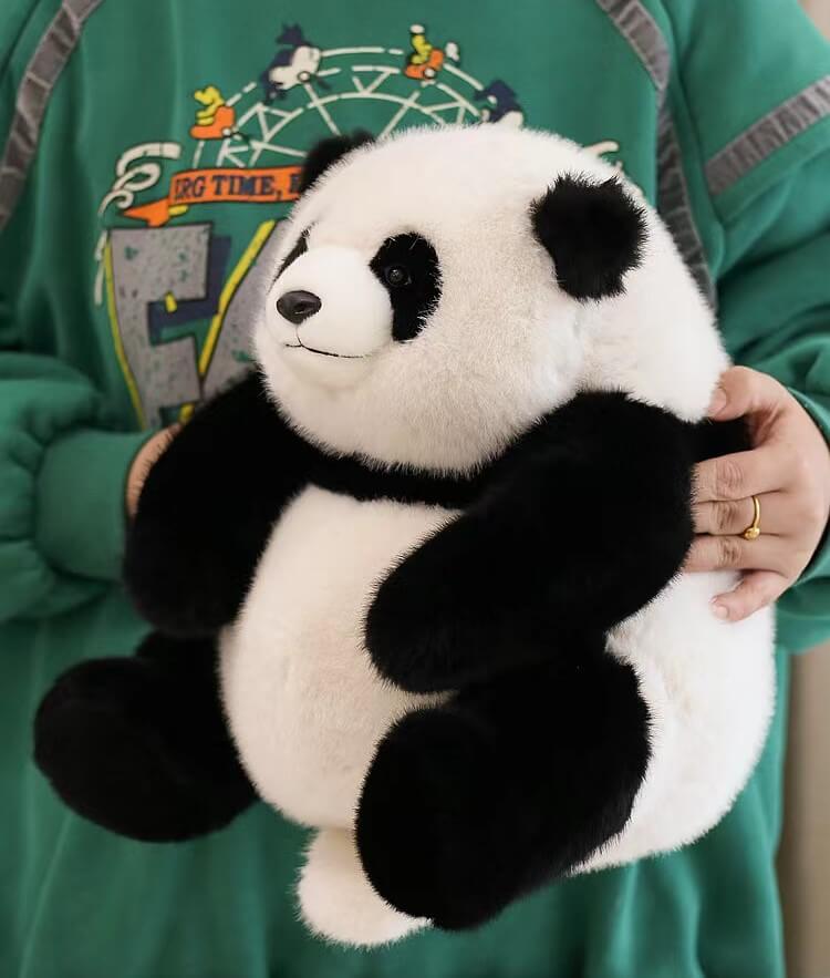 Muñeco panda Hehua, peluche panda de primera calidad en 3 tamaños