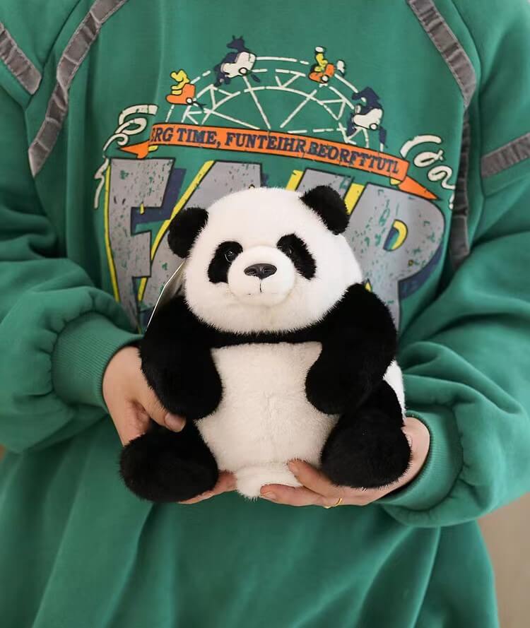 Hehua Panda Doll, Premium Panda Stuffed Animal in 3 Sizes