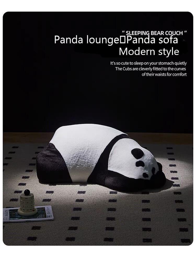 Panda Lounge Chair Cute Little Sofa Solo Rocking Chair Snorlax Bean Bag