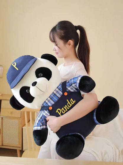 Large Panda Stuffed Animal, with Costume in 2 Styles, 25 Inches