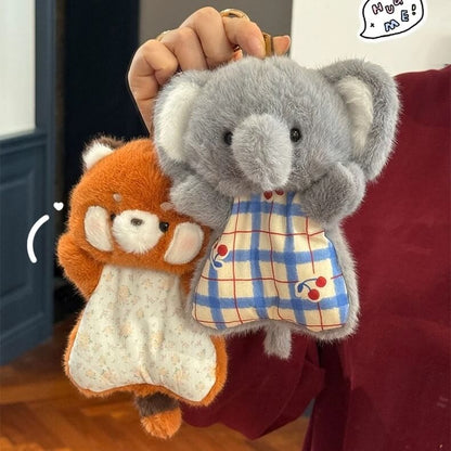 Healing Red Panda Plush, Fashionable Red Panda Pendant