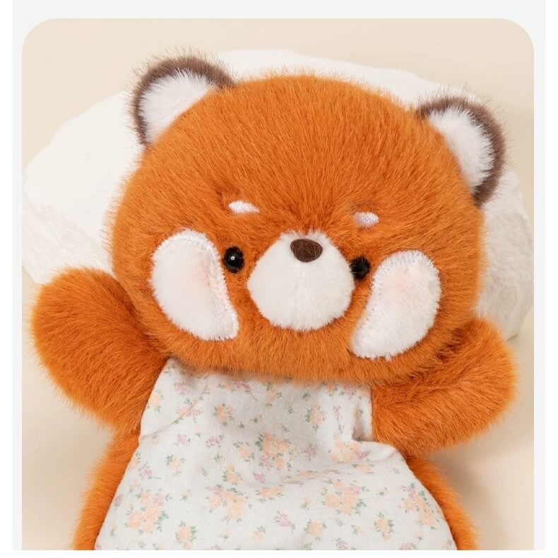 Healing Red Panda Plush, Fashionable Red Panda Pendant