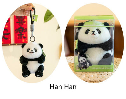 Muñeca Qi Zai Panda, Muñeca Hua Hua Panda, Muñeca Han Han Panda, 5.91''