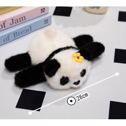 Divertido anillo de mano Bang-Bang, pequeño panda de peluche en 4 estilos