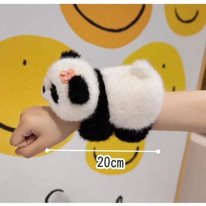 Divertido anillo de mano Bang-Bang, pequeño panda de peluche en 4 estilos