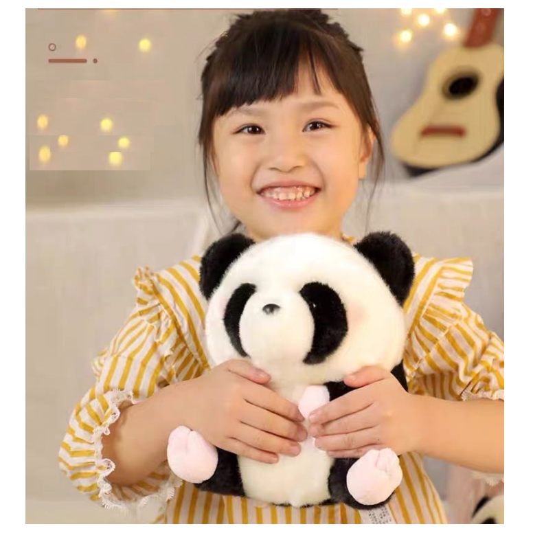 Petit animal en peluche panda, pendentif panda en 3 tailles